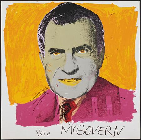 Andy Warhol, "VOTE McGOVERN", 1972