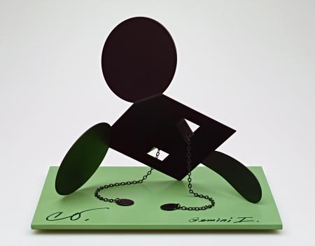 Claes Oldenburg, Geometric Mouse, Scale E, "Desktop", 2013