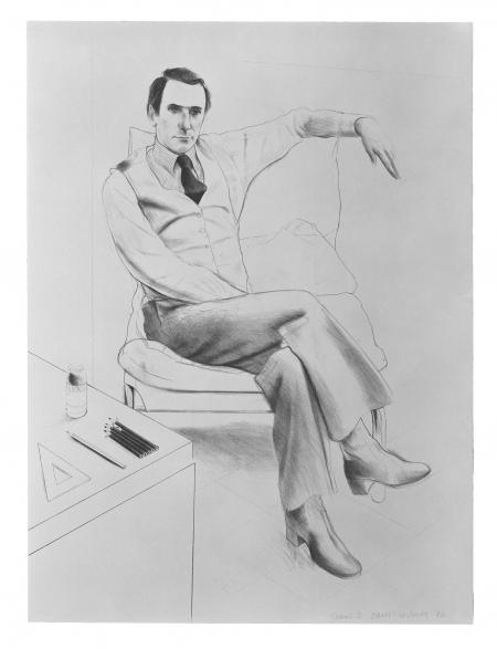 David Hockney, Nicholas Wilder, 1976
