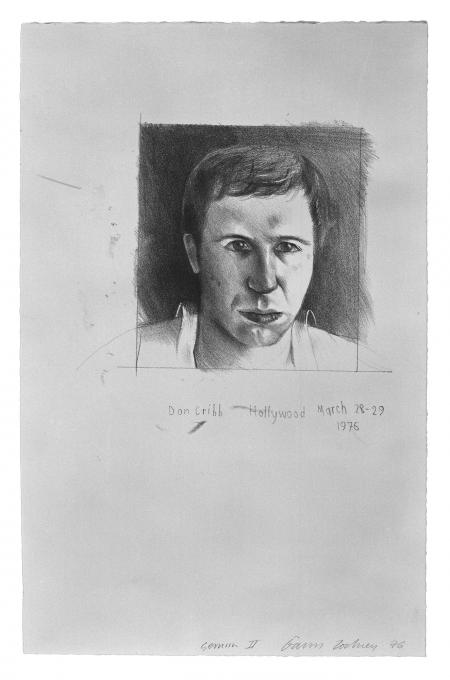 David Hockney, Don Cribb, 1976