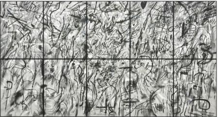 Julie Mehretu, Treatises on the Executed, (from Robin's Intimacy), 2022