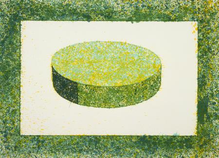 Ronald Davis, Green Disc, 1983
