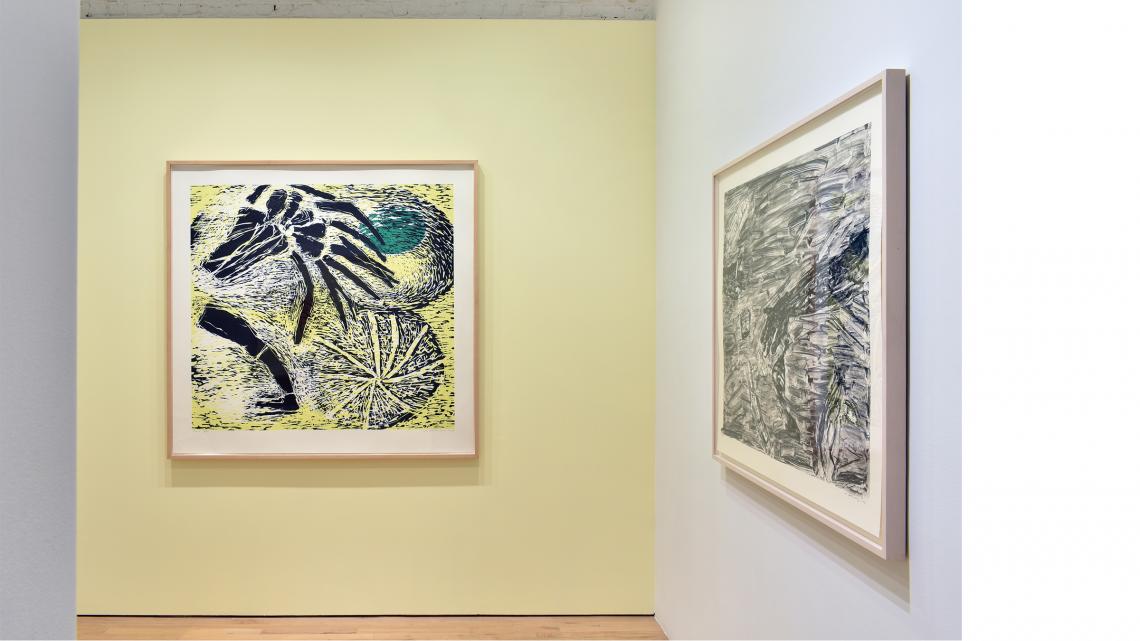 Susan Rothenberg installation view