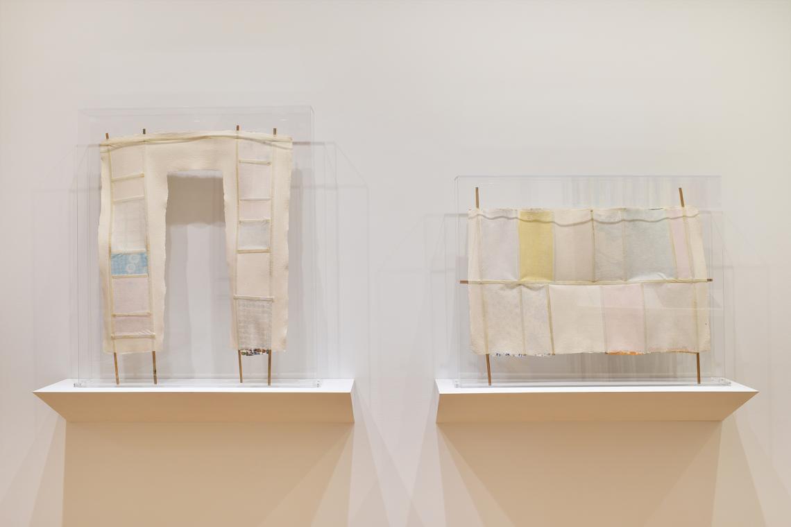 Robert Rauschenberg at Gemini GEL Four Decades of Innovation and Collaboration (installation view)