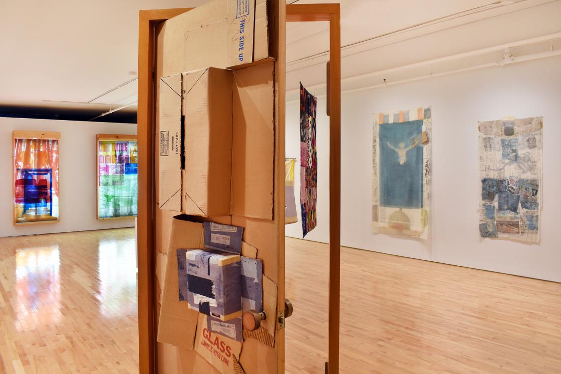 Robert Rauschenberg at Gemini GEL Four Decades of Innovation and Collaboration (installation view)