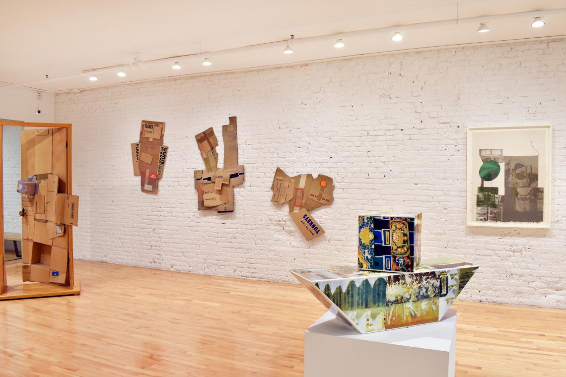 Robert Rauschenberg at Gemini GEL Four Decades of Innovation and Collaboration (installation view)