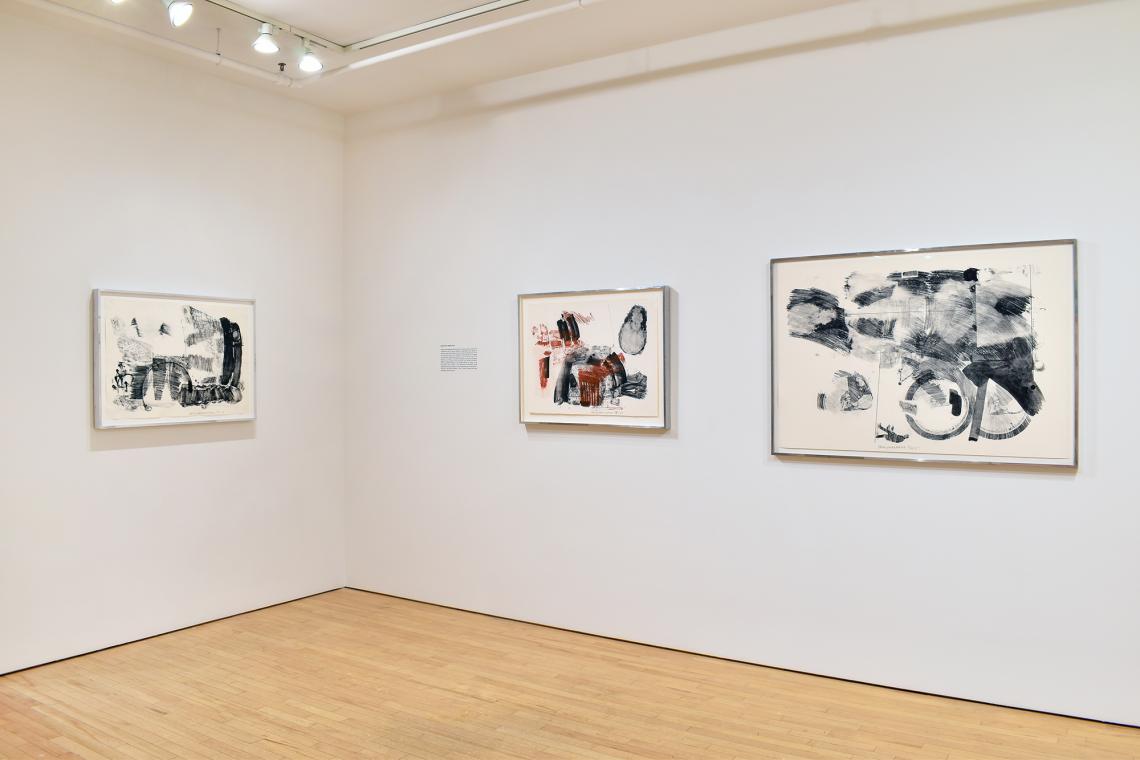 Robert Rauschenberg at Gemini GEL Four Decades of Innovation and Collaboration (installation view)