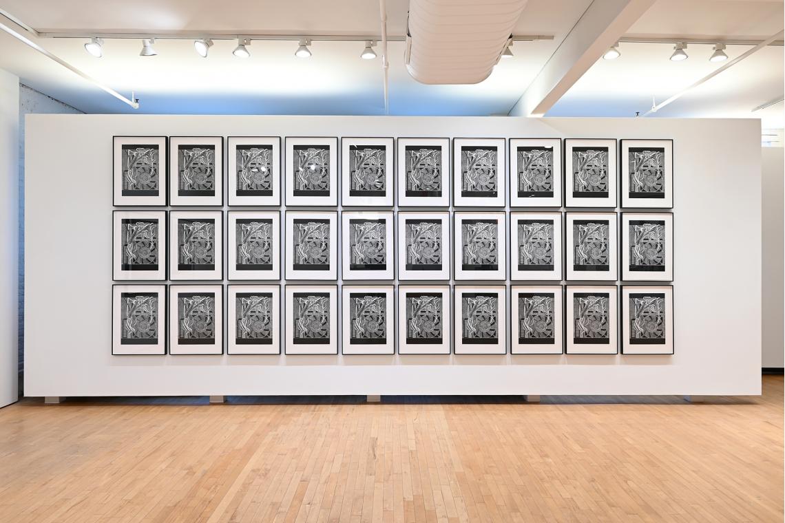 Analia Saban, Data Center, 2026 installation view (Computer Fan)