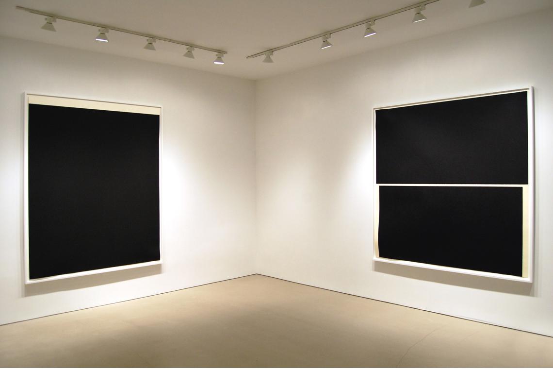 Left to right: Weight III, 2009; Double Level I, 2009