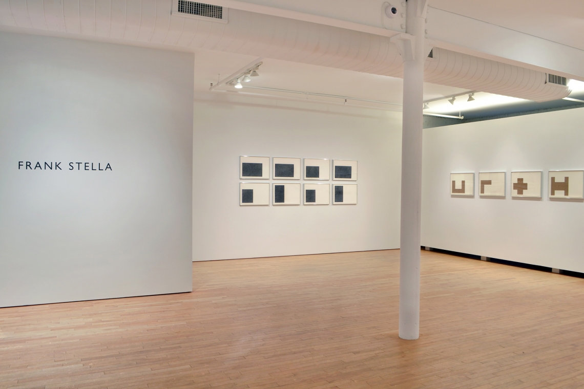 Frank Stella, Black Series II, 1967; Copper Series, 1970