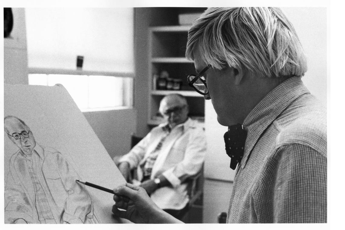 David Hockney (Photo © Sidney B. Felsen)