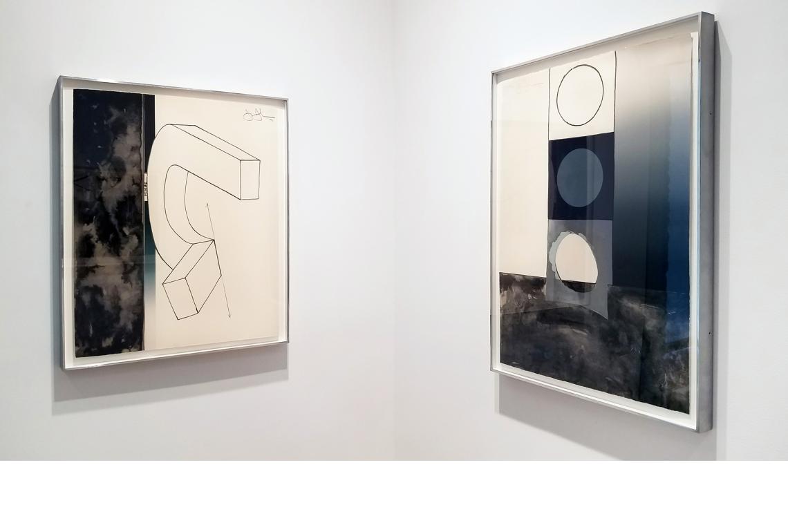 Jasper Johns, Fragment-According to What-Bent "U", 1971, Fragment-According to What-Bent Stencil, 1971