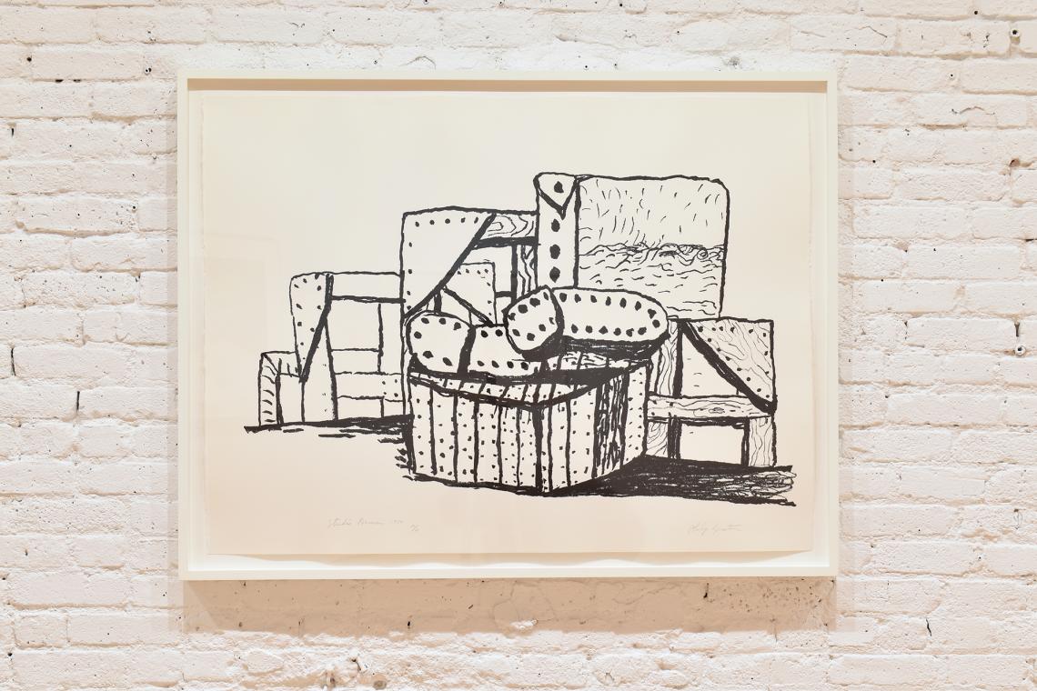 Selected Works, installation view Philip Guston Studio Forms
