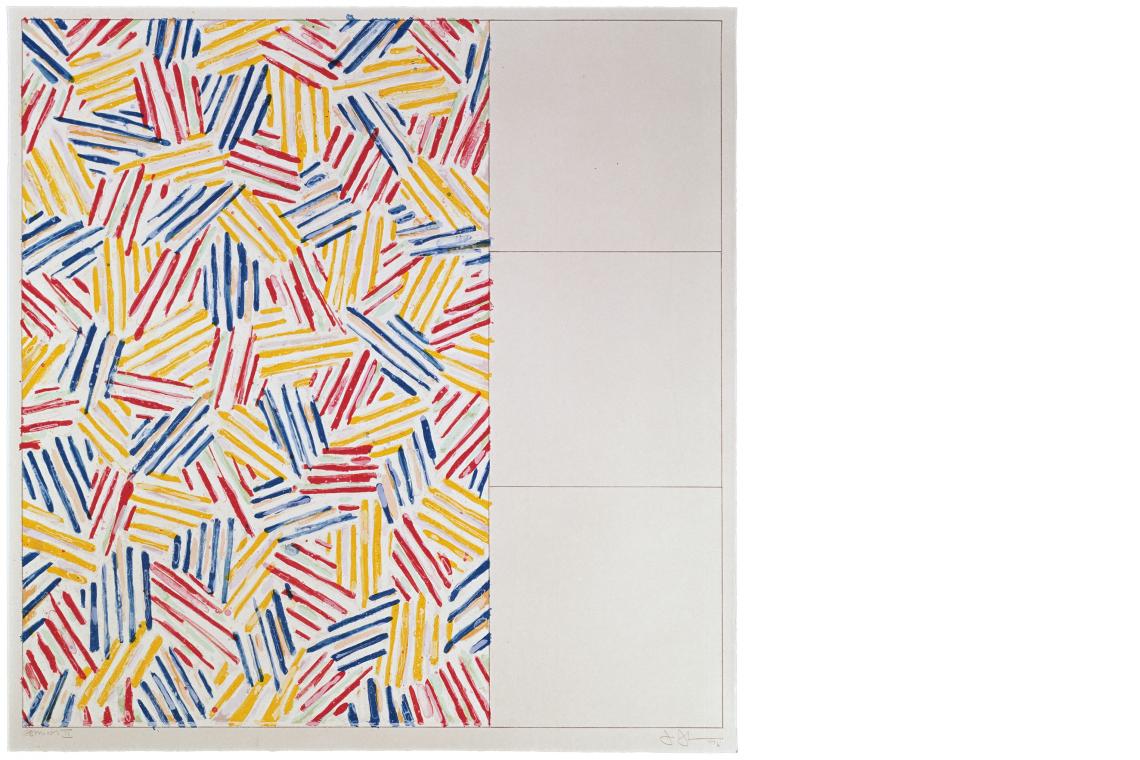 Jasper Johns, #1 6 Lithographs, 1976