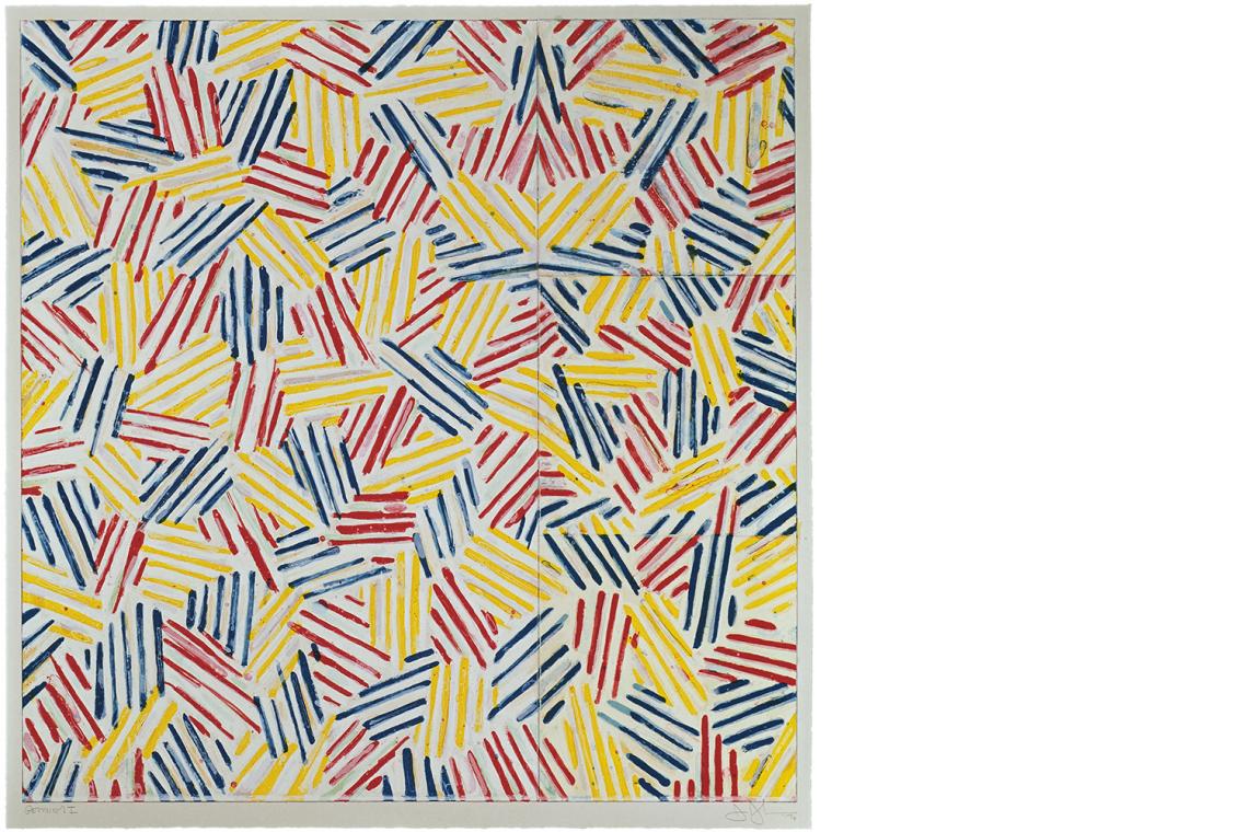 Jasper Johns, #6 6 Lithographs, 1976