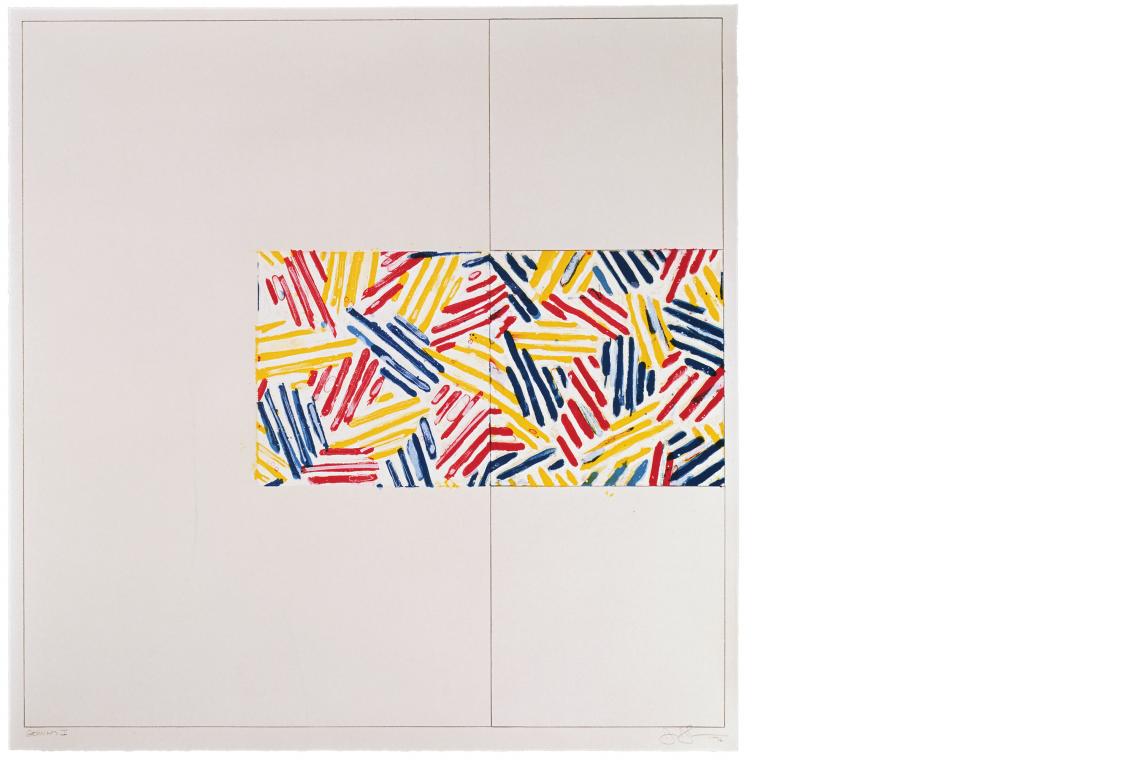 Jasper Johns, #3 6 Lithographs, 1976