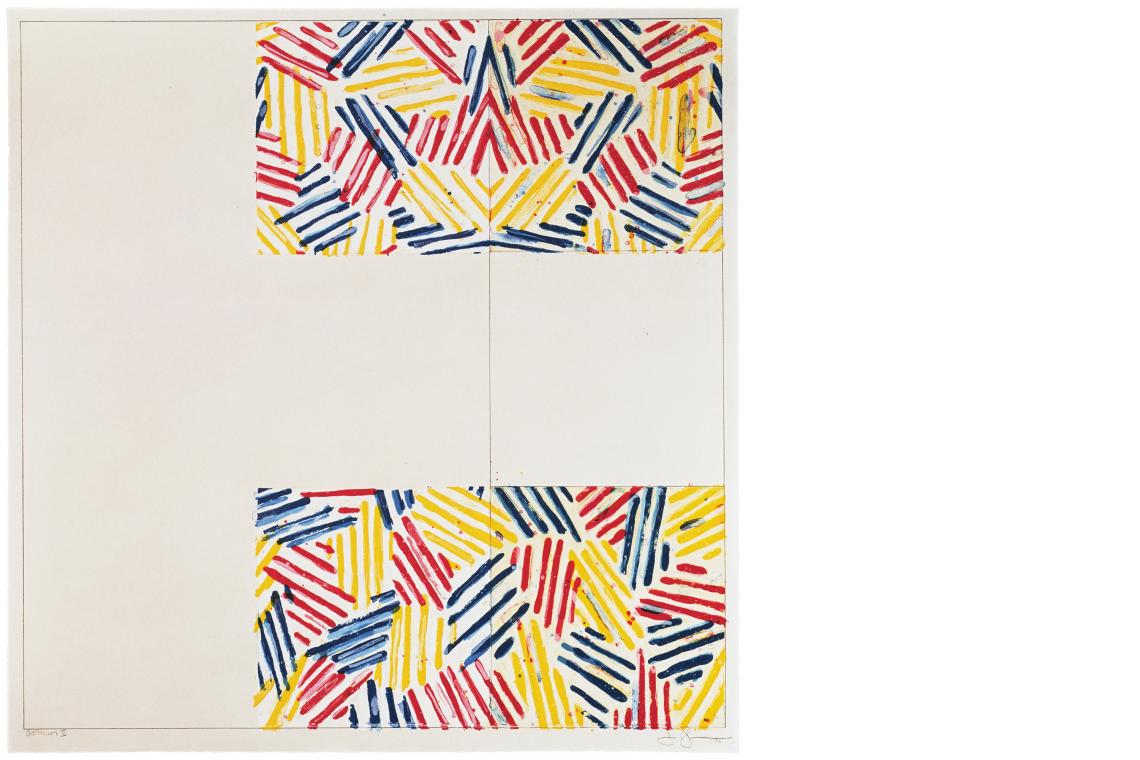 Jasper Johns, #2 6 Lithographs, 1976