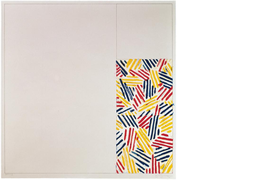 Jasper Johns, #4 6 Lithographs, 1976