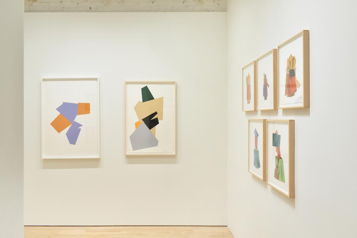 In the Project Space Joel Shapiro installation view
