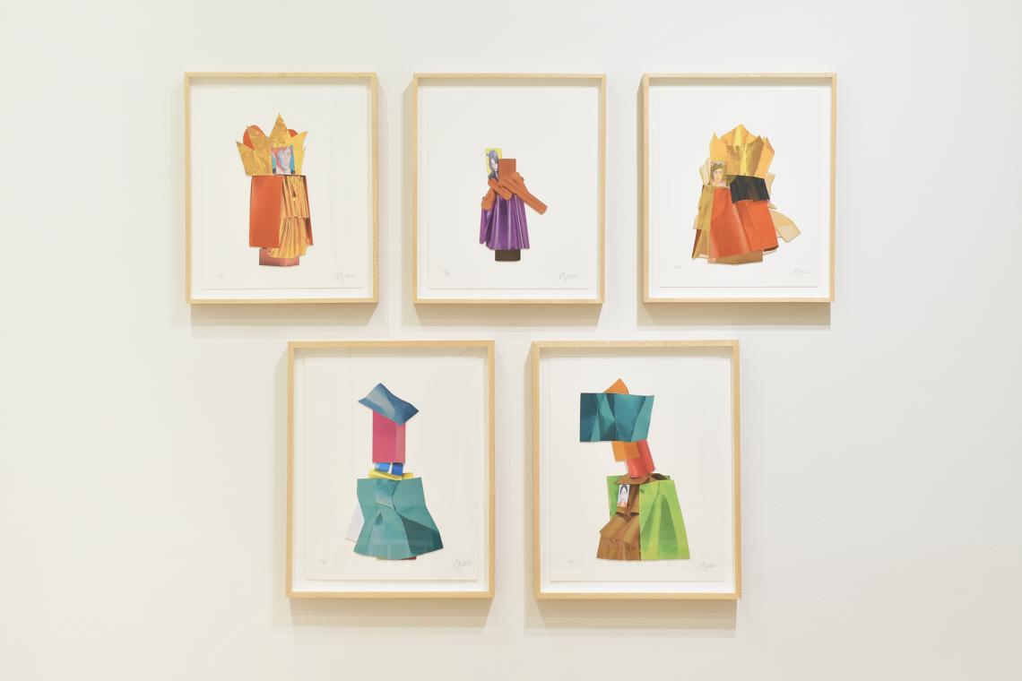 In the Project Space Frank Gehry installation view