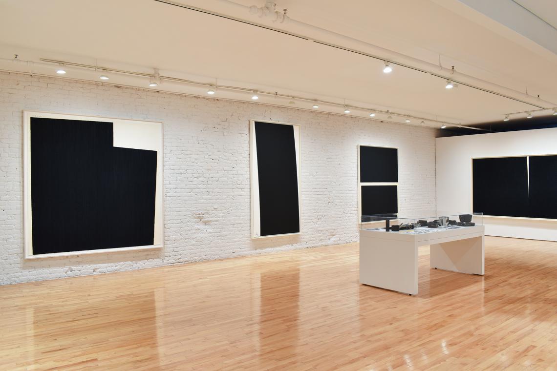 Richard Serra at Gemini GEL Five Decades of Printmaking installation view