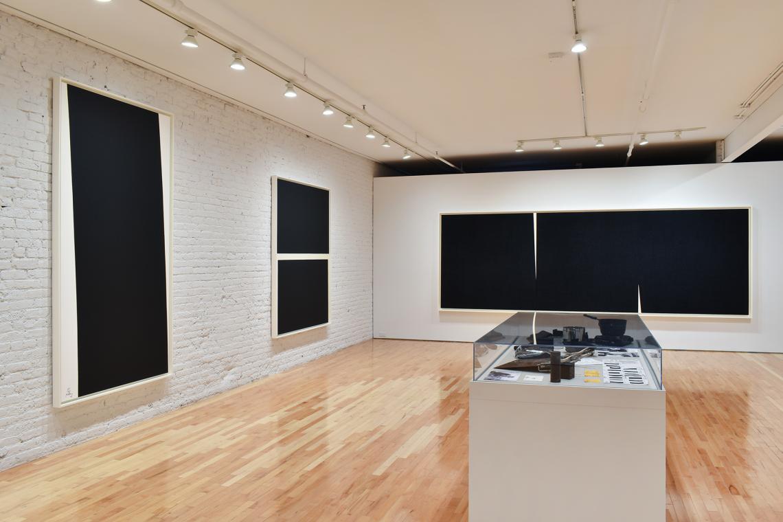 Richard Serra at Gemini GEL Five Decades of Printmaking installation view