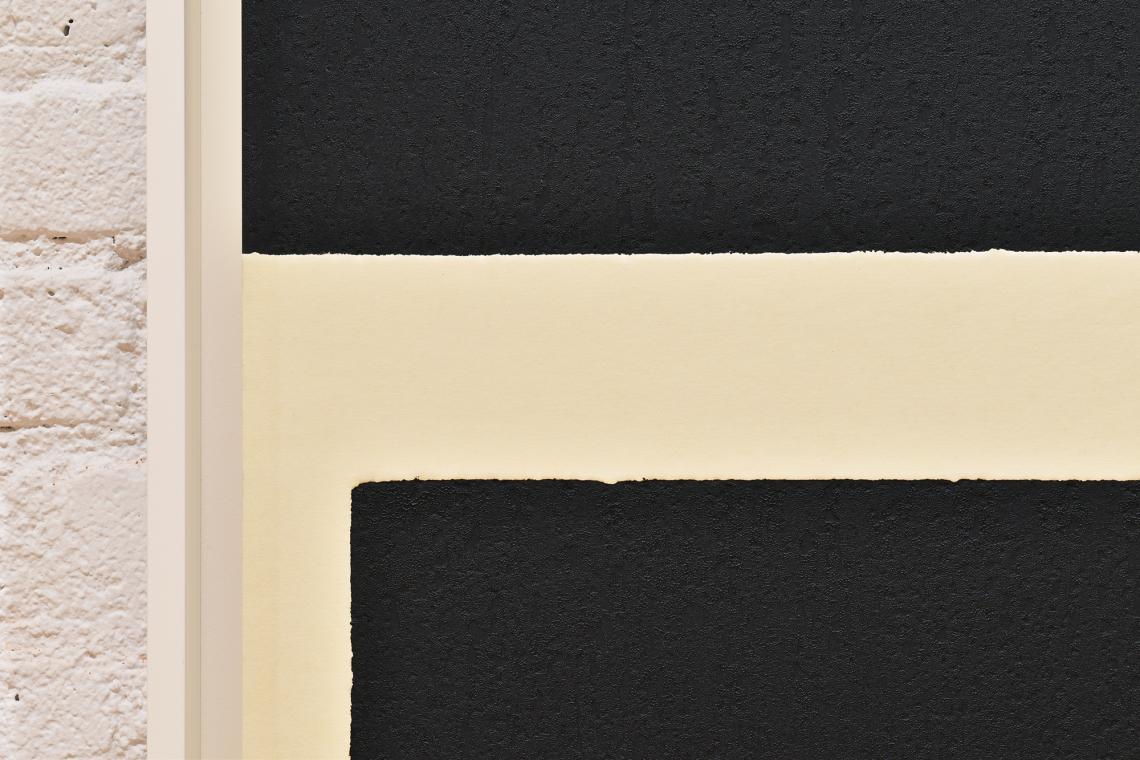 Richard Serra at Gemini GEL Five Decades of Printmaking installation view