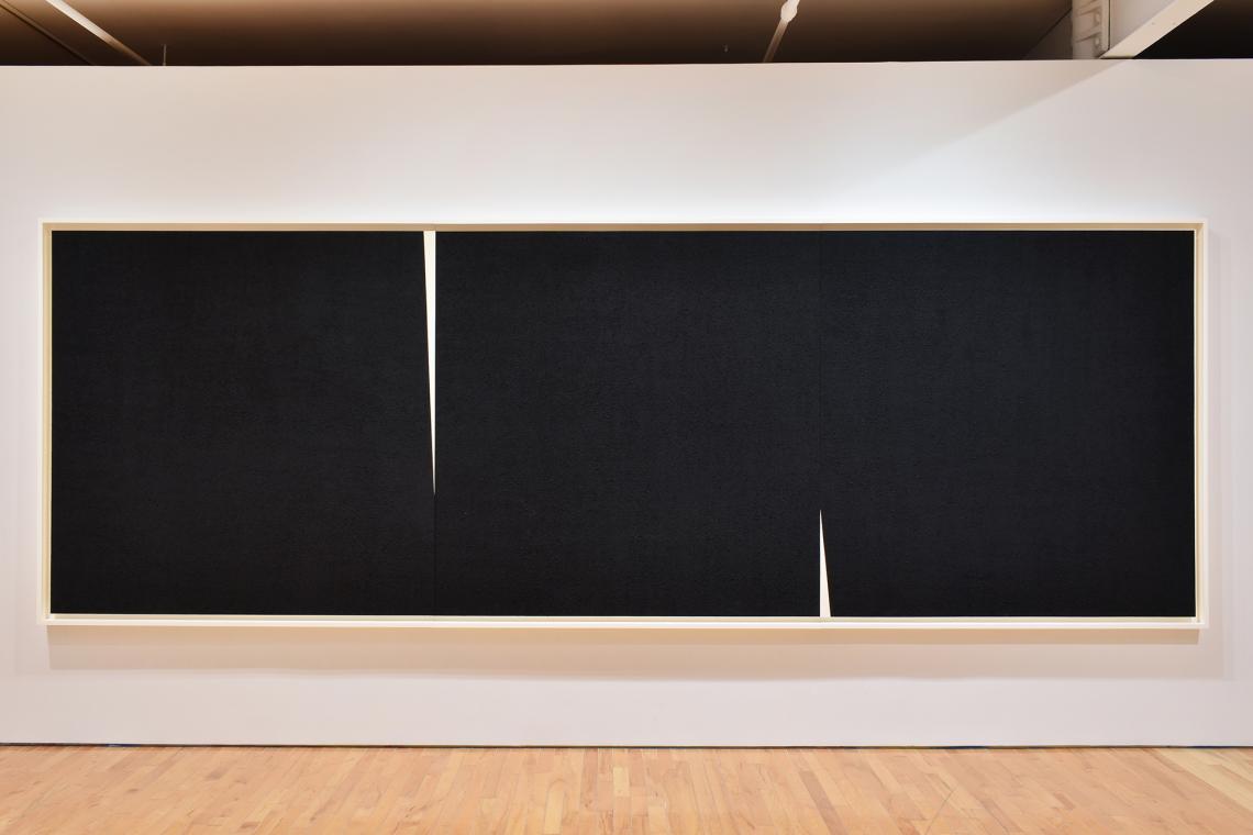 Richard Serra at Gemini GEL Five Decades of Printmaking installation view
