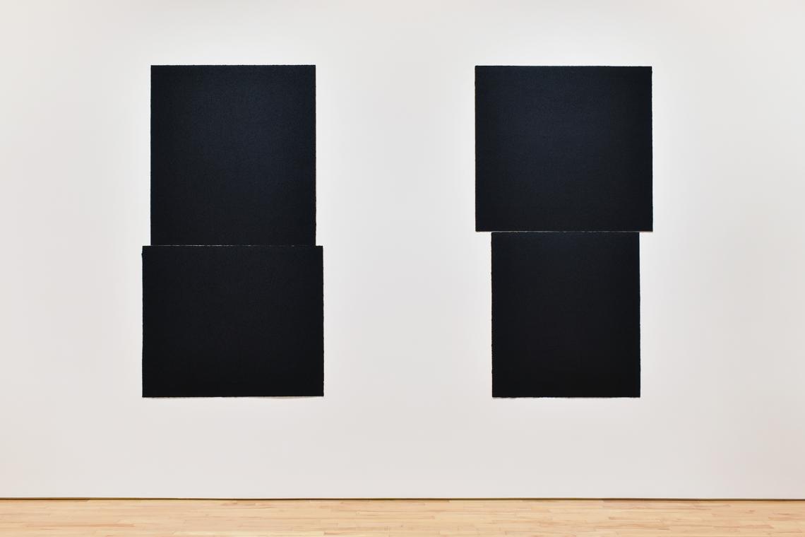 Richard Serra at Gemini GEL Five Decades of Printmaking installation view