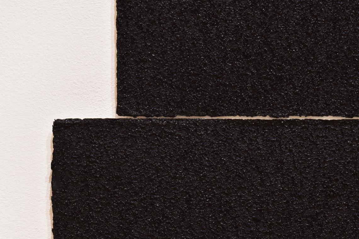 Richard Serra at Gemini GEL Five Decades of Printmaking installation view