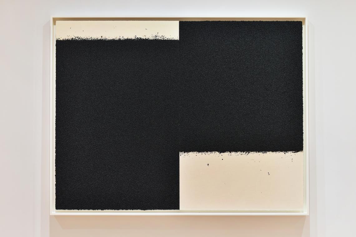 Richard Serra at Gemini GEL Five Decades of Printmaking installation view