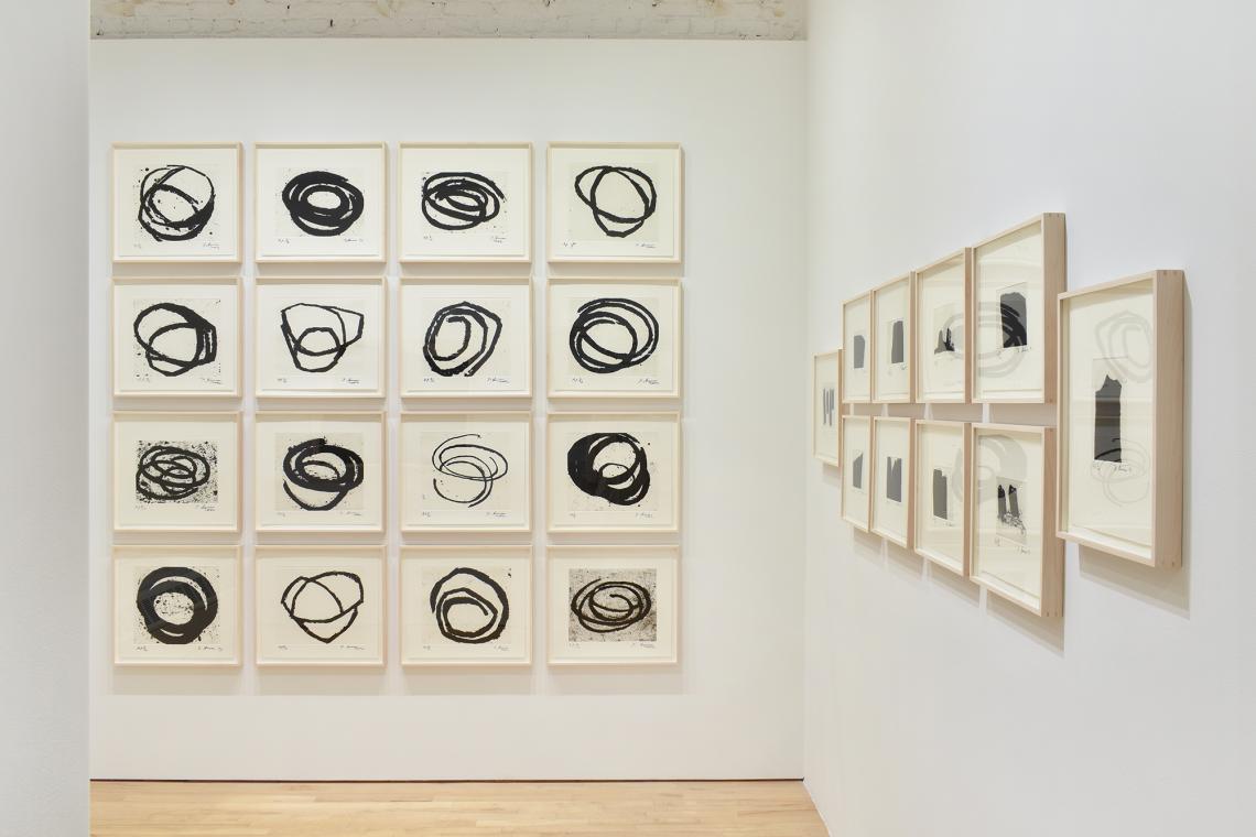 Richard Serra at Gemini G.E.L.: Five Decades of Printmaking (installation view)