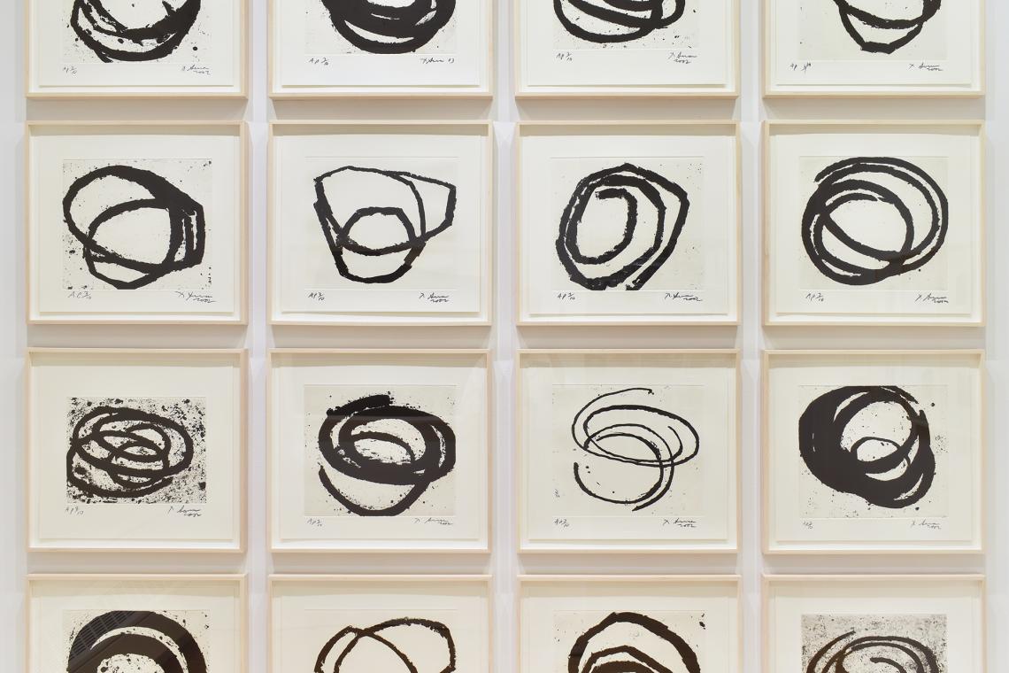 Richard Serra at Gemini G.E.L.: Five Decades of Printmaking (installation view)