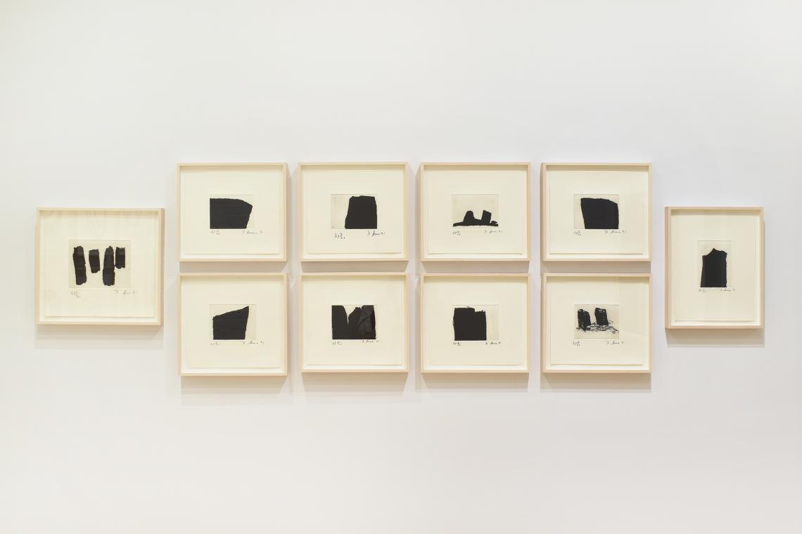 Richard Serra at Gemini G.E.L.: Five Decades of Printmaking (installation view)