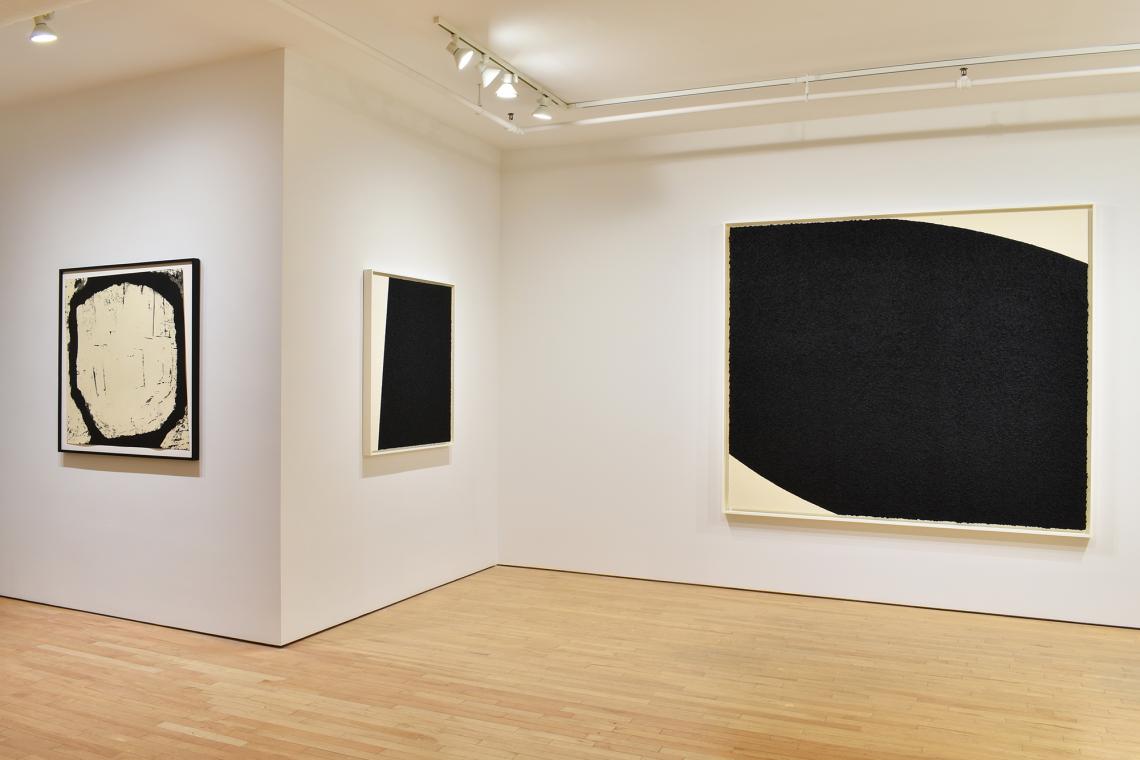 Richard Serra at Gemini G.E.L. Five Decades of Printmaking (Screech, Hitchcock III, Casablanca #6)