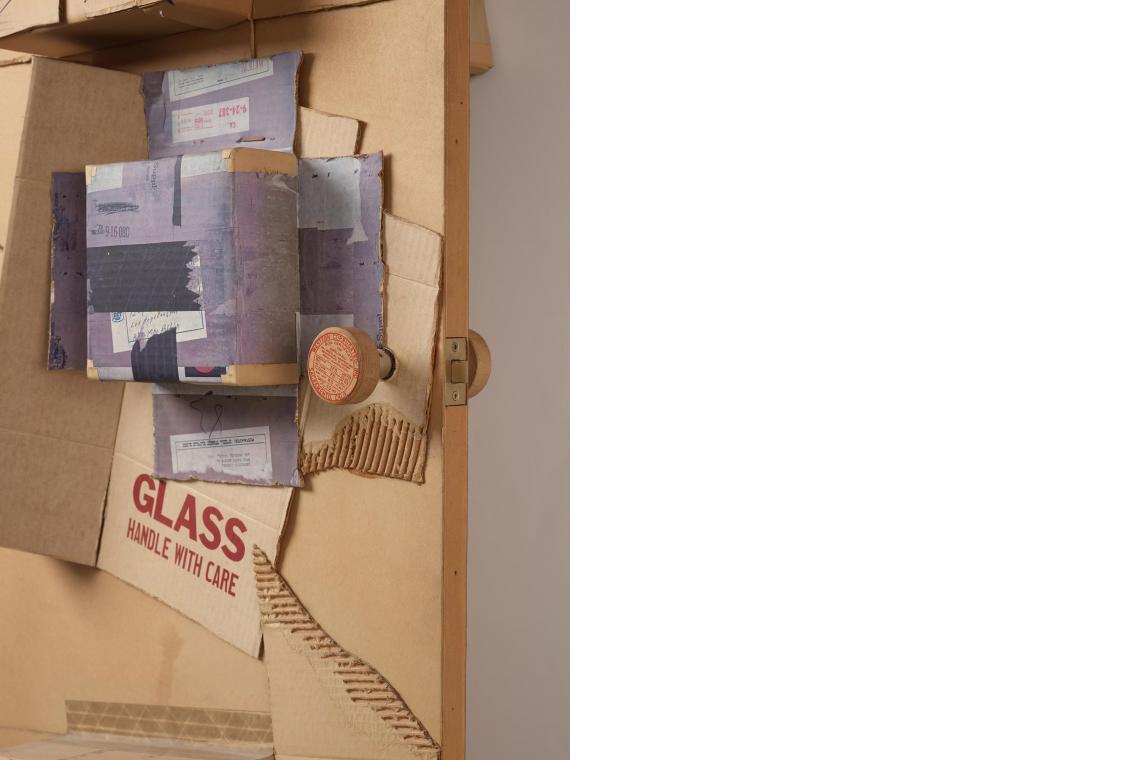 Robert Rauschenberg, Cardbird Door, 1971