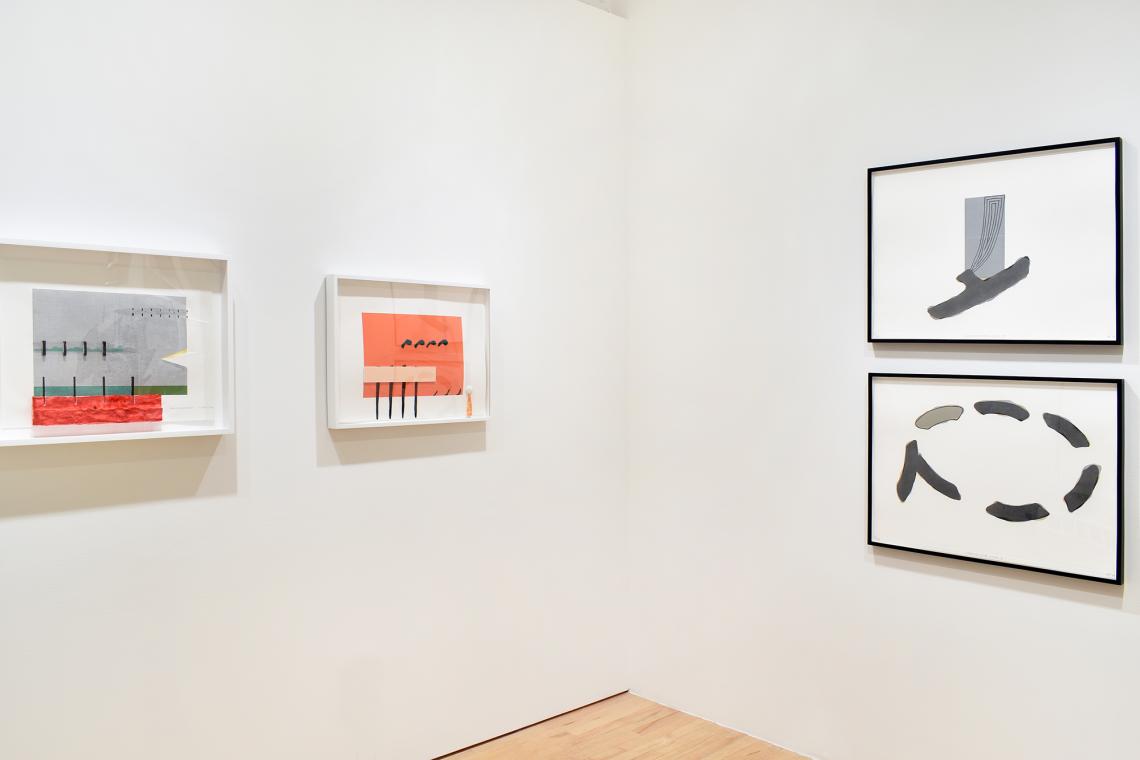 Selected Works by Gemini Artists installation view, Richard Tuttle