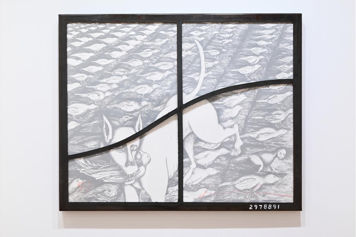 The Paula Cooper Effect installation view Jonathan Borofsky