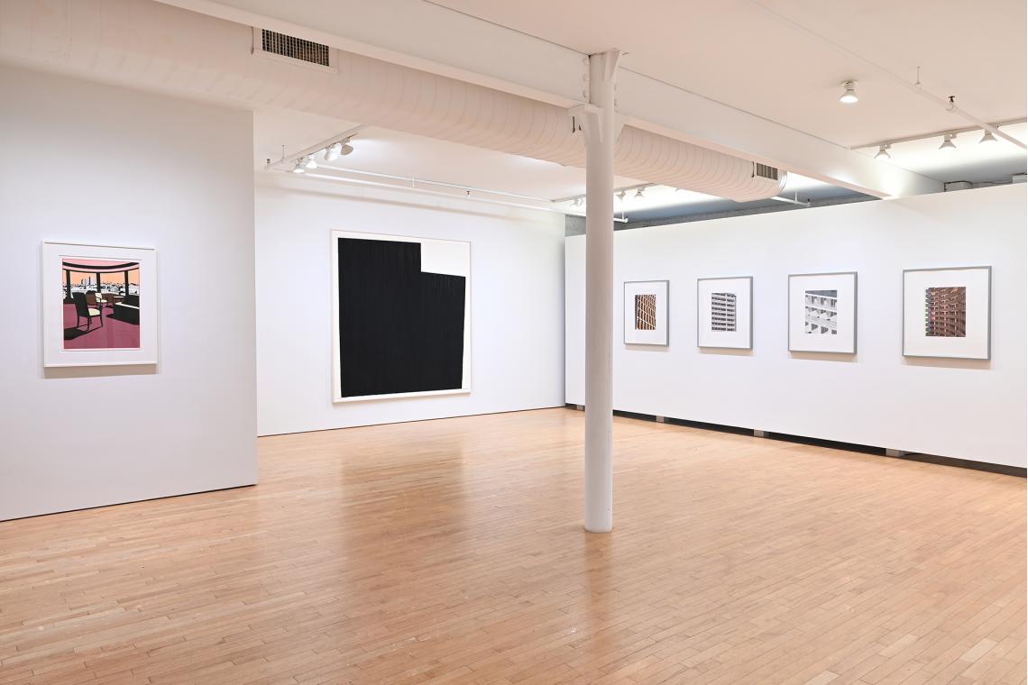 Winter Reflections installation view: Ken Price, Richard Serra, Thomas Demand