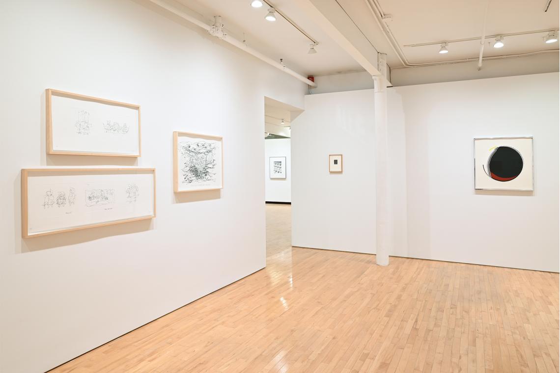 Winter Reflections installation view, Frank Gehry