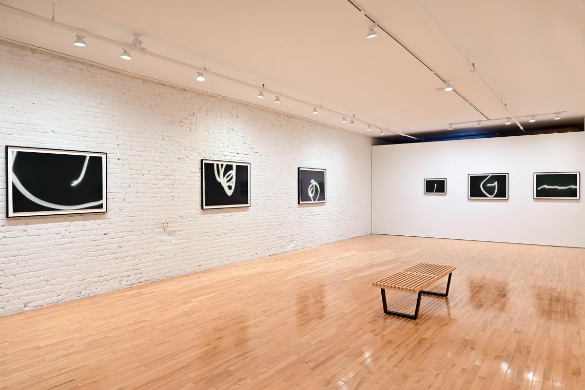Tacita Dean Eclipse Drawings installation view