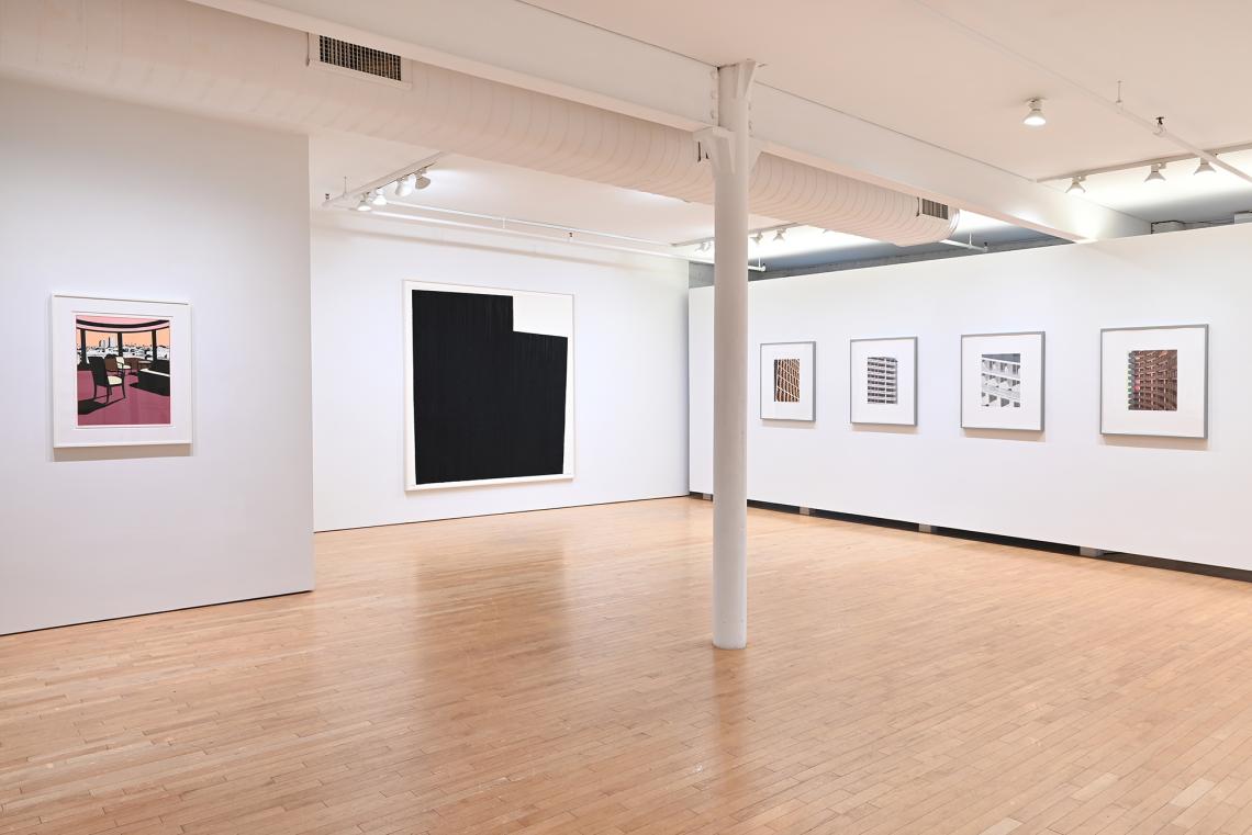 Winter Reflections installation view: Ken Price, Richard Serra, Thomas Demand