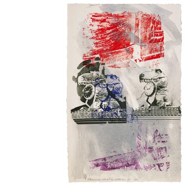 Robert Rauschenberg, Chronosaur, 1993 Robert Rauschenberg, Chronosaur, 1993