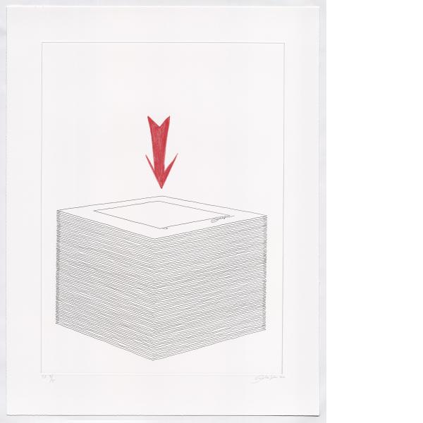 Analia Saban, This One (Edition of 50) Unique hand coloring