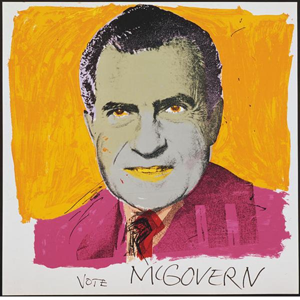 Andy Warhol, "VOTE McGOVERN", 1972