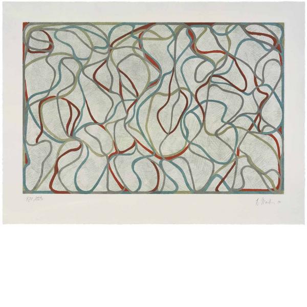 Brice Marden, Eagles Mere Muses (State), 2002