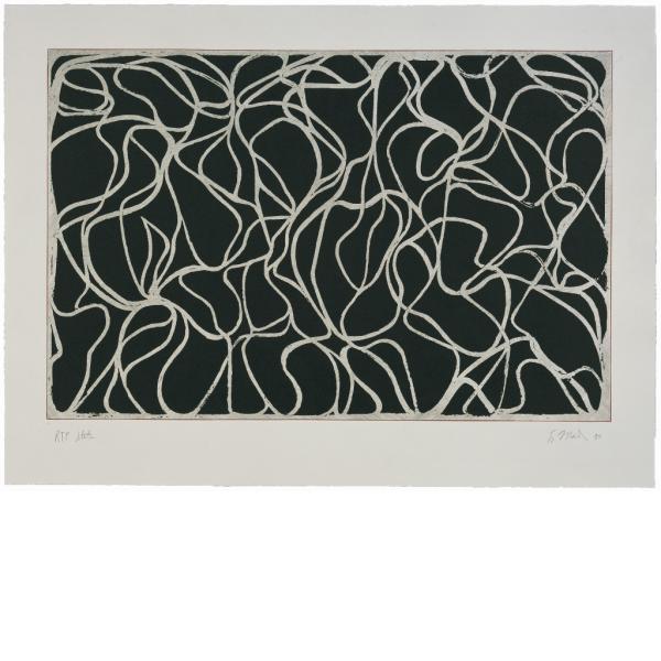 Brice Marden, Line Muses (State), 2002