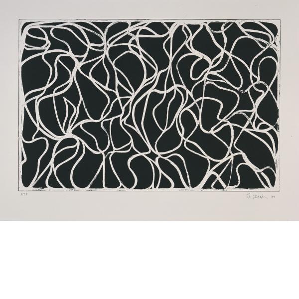 Brice Marden, Muses with Graphite, 2001