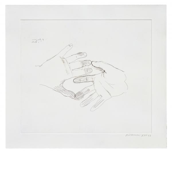 Bruce Nauman, Untitled (From "Fingers And Holes"), 1994