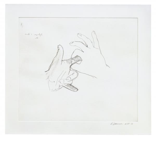 Bruce Nauman, Untitled (From "Fingers And Holes"), 1994